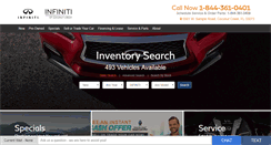 Desktop Screenshot of infinitiofcoconutcreek.com